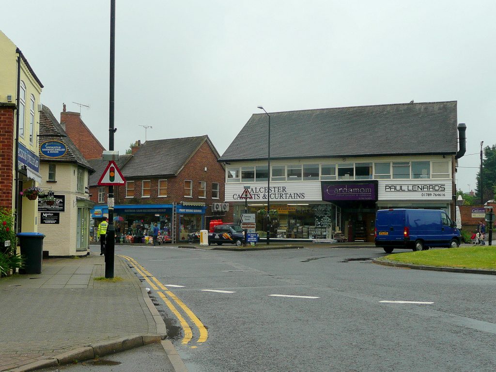 Alcester town centre or landmark