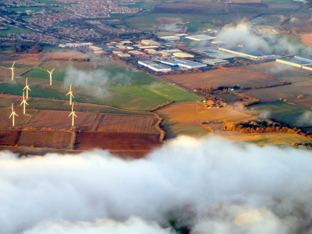 Biggleswade aerial or recognisable view