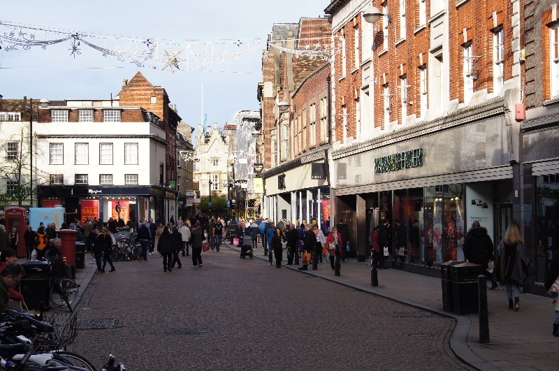 Cambridge town centre or landmark