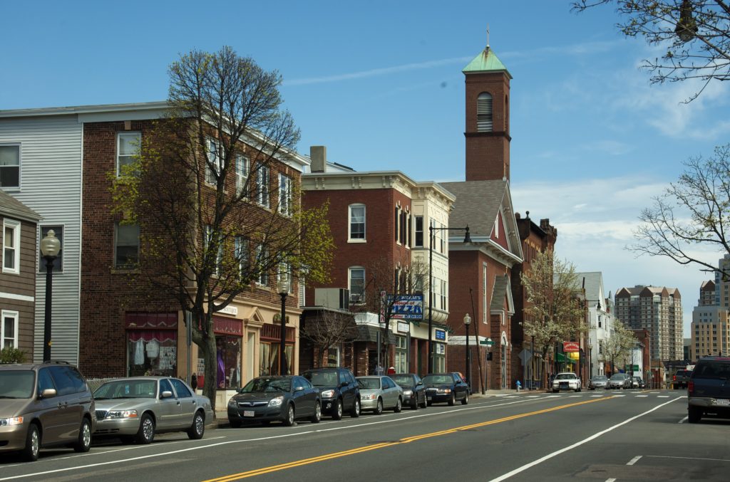 Cambridge residential area or local landmark