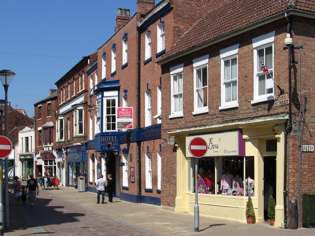 Gainsborough residential area or local landmark