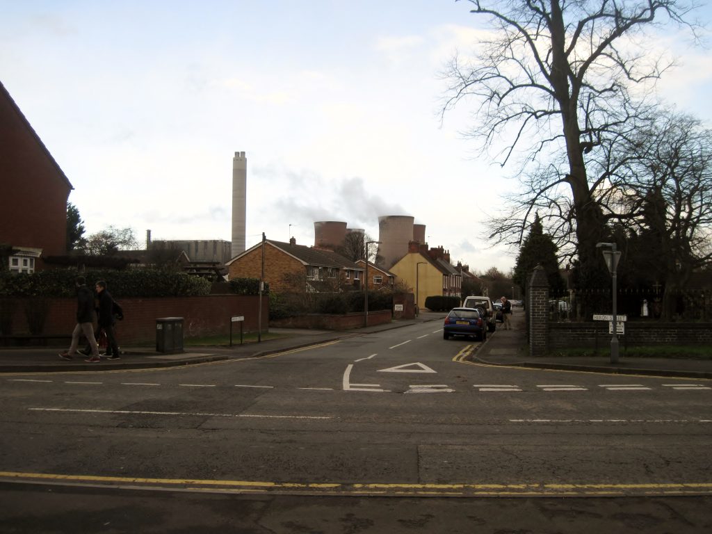 Rugeley aerial or recognisable view