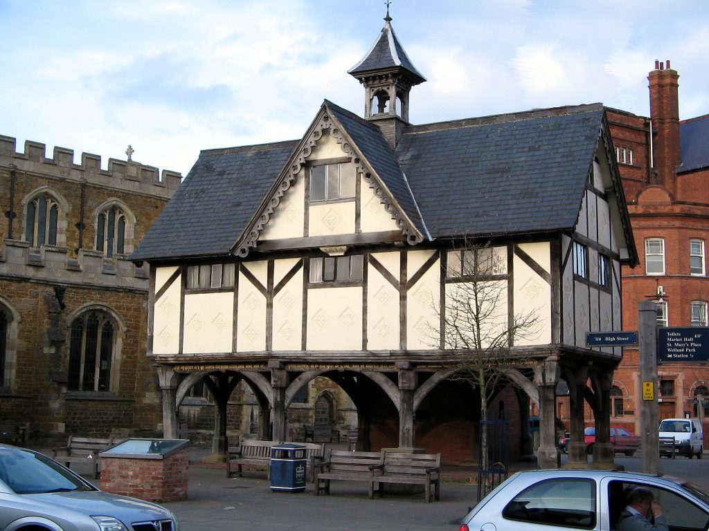 Market Harborough town centre or landmark