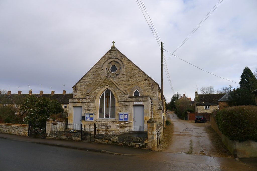 Ryhall town centre or landmark