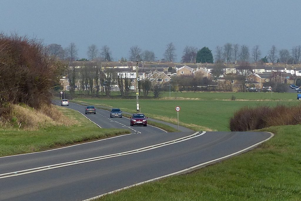 Ryhall aerial or recognisable view