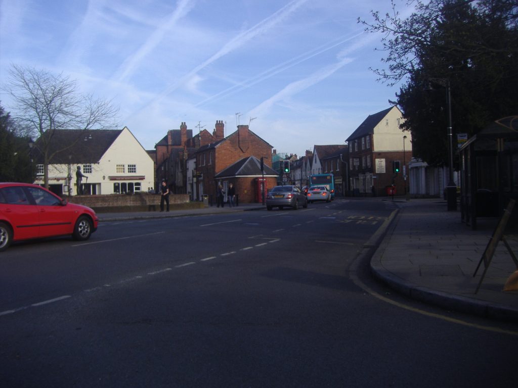 Ware residential area or local landmark